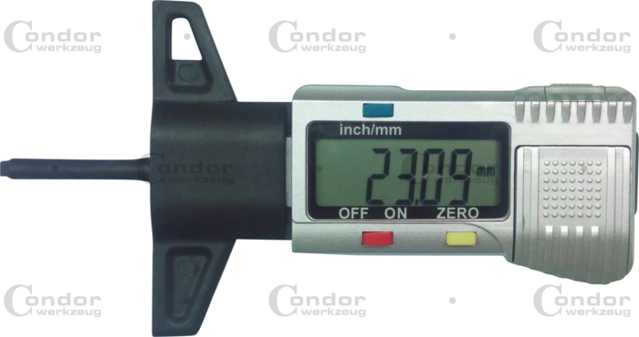 Digital Mönsterdjup Mätare, 0-25 mm