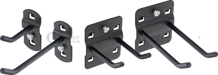 Kroksortiment för Arbetsbänk, 60 del.