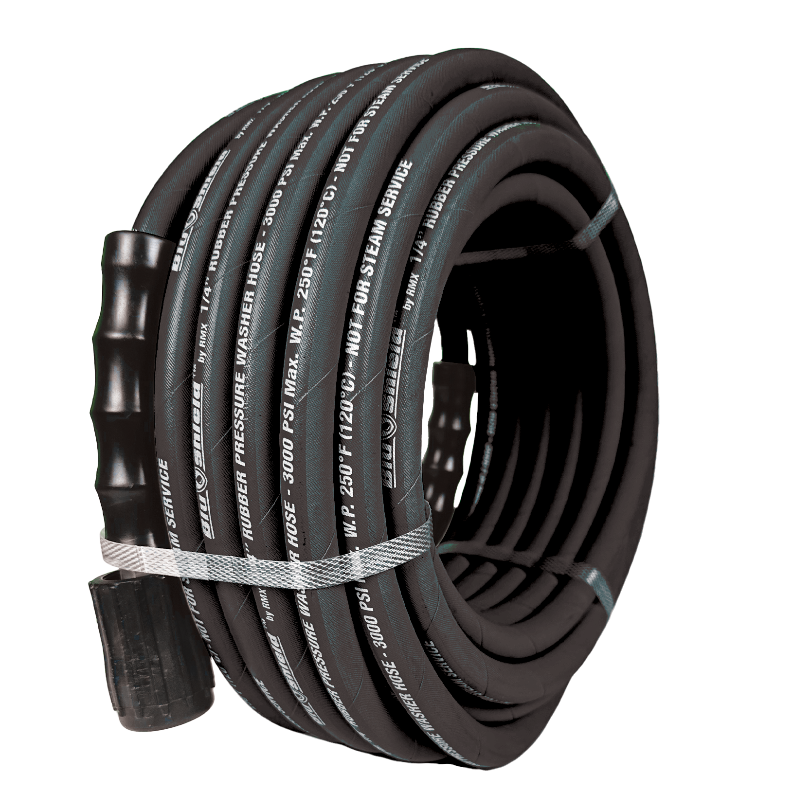 BluShield högtryckslang 3/8"  kevlar 20m