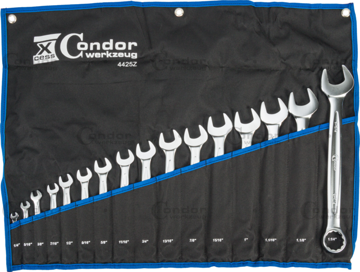 U-Ringnyckelset 1/4-1.1/4" 16 del