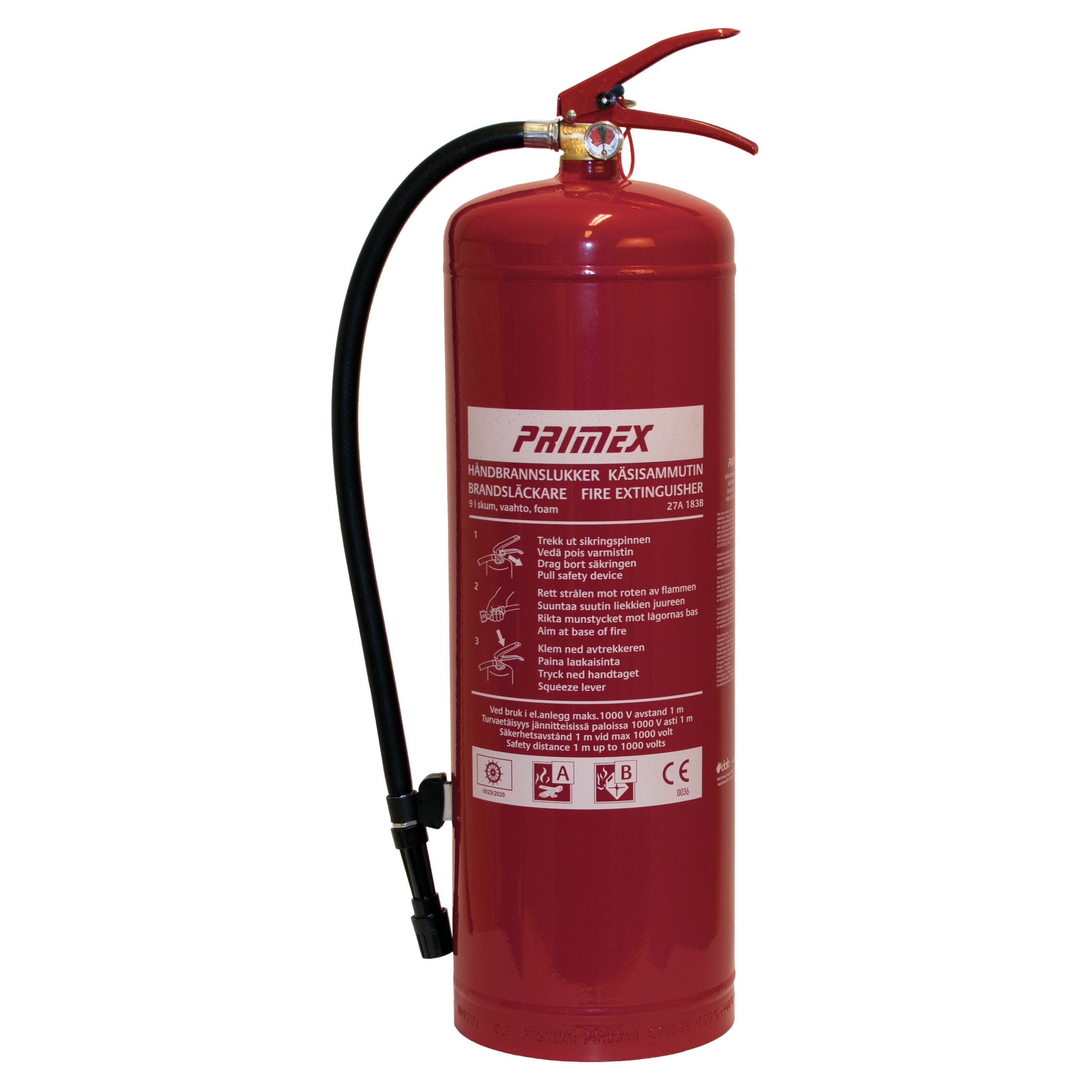 BRANDSLÄCKARE SKUM 9L